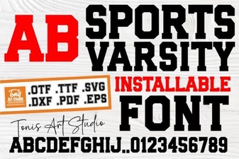 Sports Fonts for Your Championship Designs
