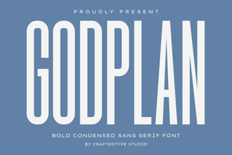 Godplan Font for Modern Website Design